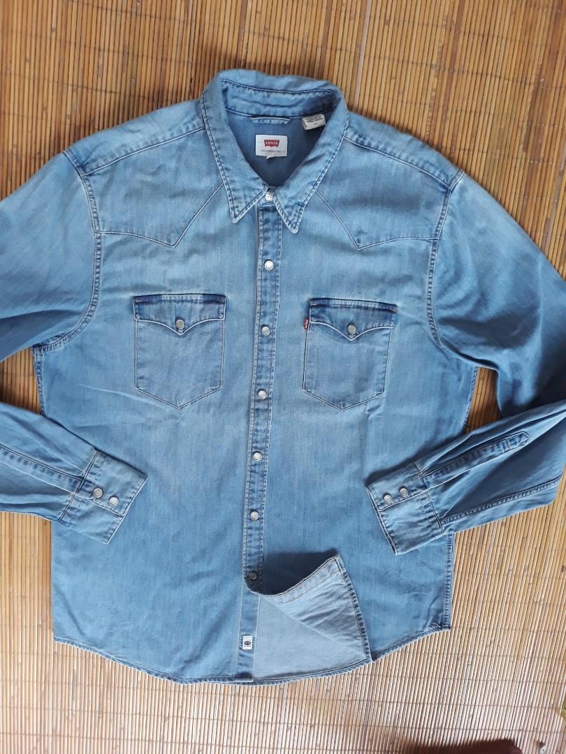 Levis cone denim shirt on sale