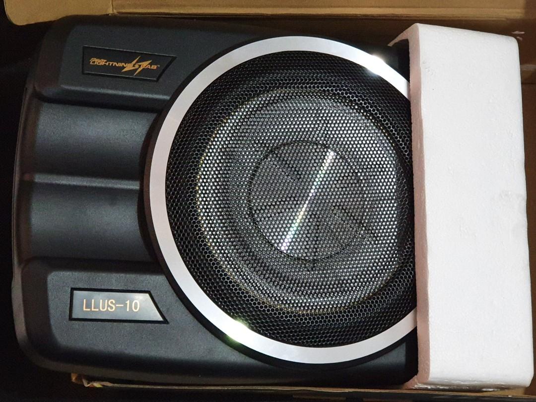 LIGHTNING LAB Car Underseat Subwoofer, Audio, Other Audio Equipment on