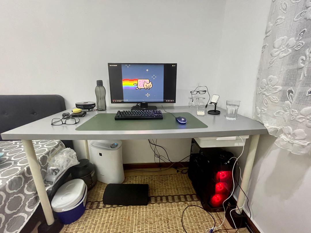 Linnmon adils ikea Computer Gaming Study Office Working writing