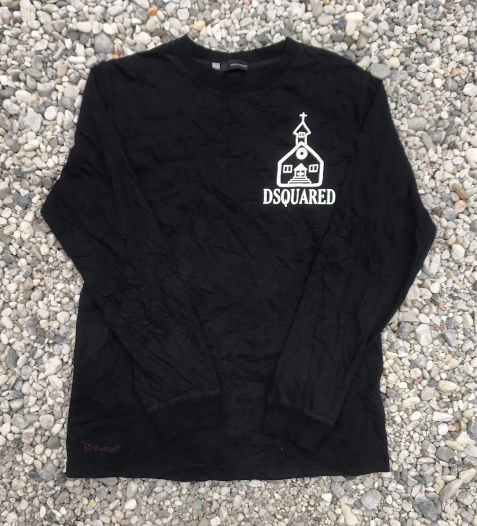 LONG SLEEVE DSQUARED2, Fesyen Pria 