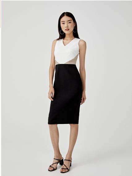 BNWT Love Bonito Colourblock pencil dress