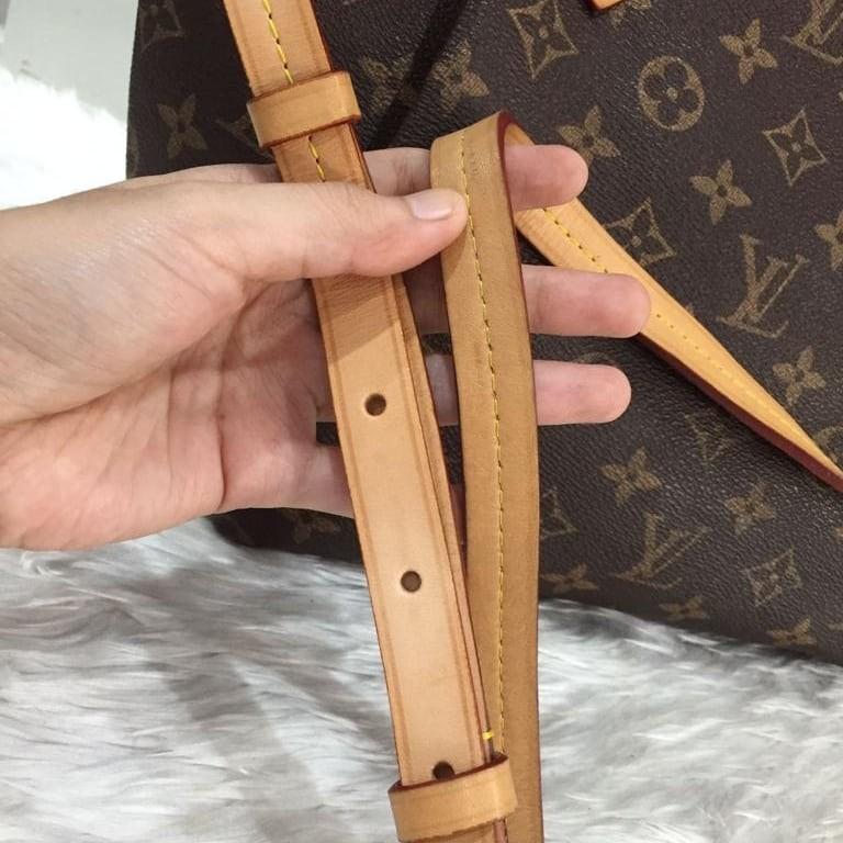 LOUIS VUITTON Nano Turenne Brown Monogram Canvas Crossbody Bag