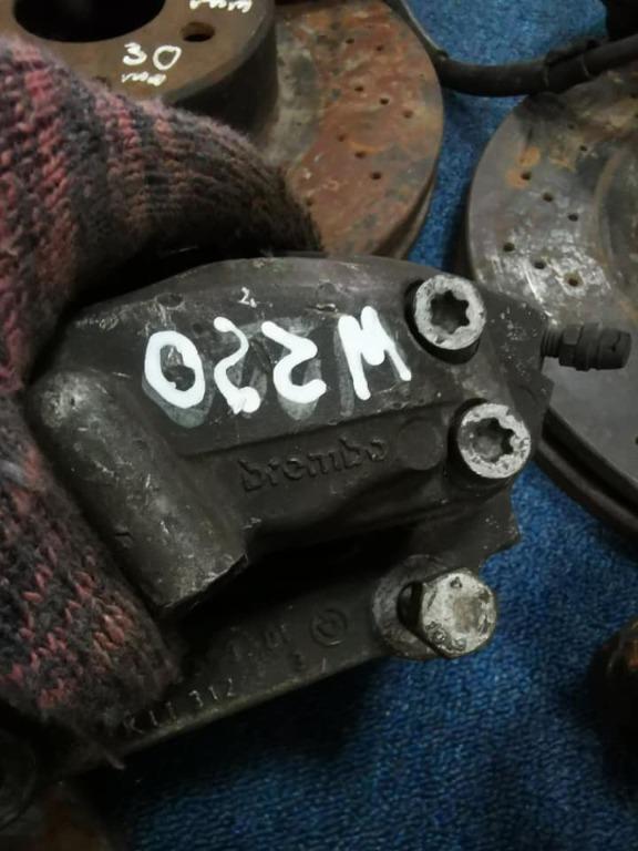 Mercedes Benz W220 Brembo 4 Pot Front And Rear Caliper And Disc Brake ...