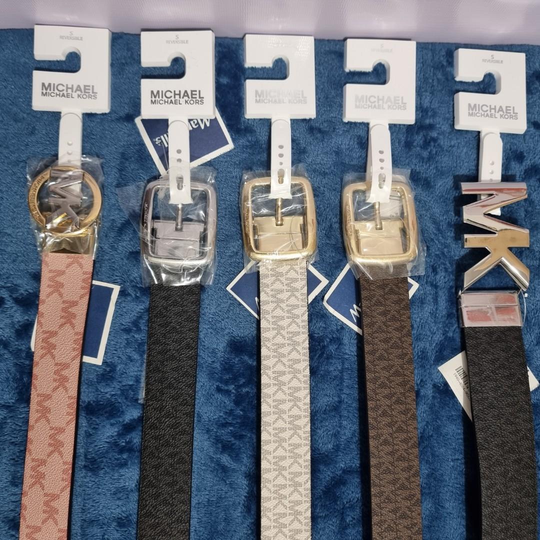 Michael Kors Women's twist Reversible belt size: S,M,L,XL, Women's Fashion,  Watches & Accessories, Belts on Carousell