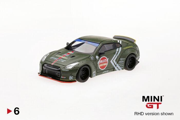 MINI GT 6 LB WORKS Nissan GT-R (R35) Zero Fighter Special Type 1