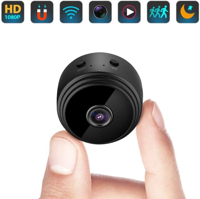 Motion sensor store spy video camera