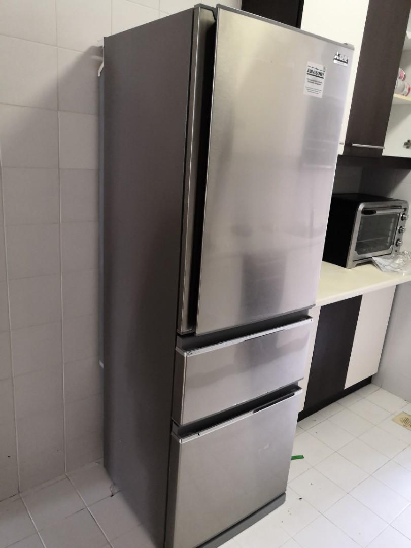 Mitsubishi MRCX46EJ 402L 3DOOR FRIDGE, TV & Home Appliances, Kitchen