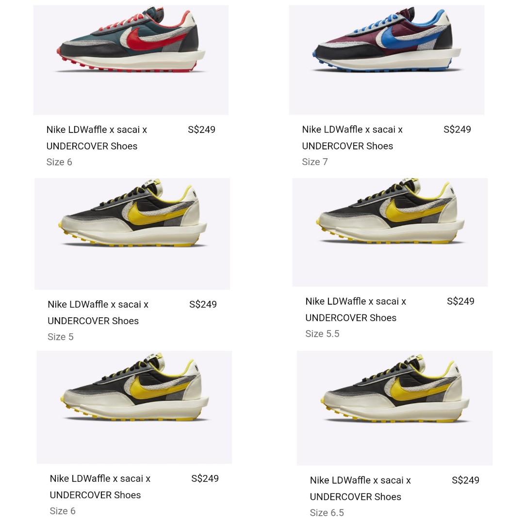 sacai ldwaffle sizing