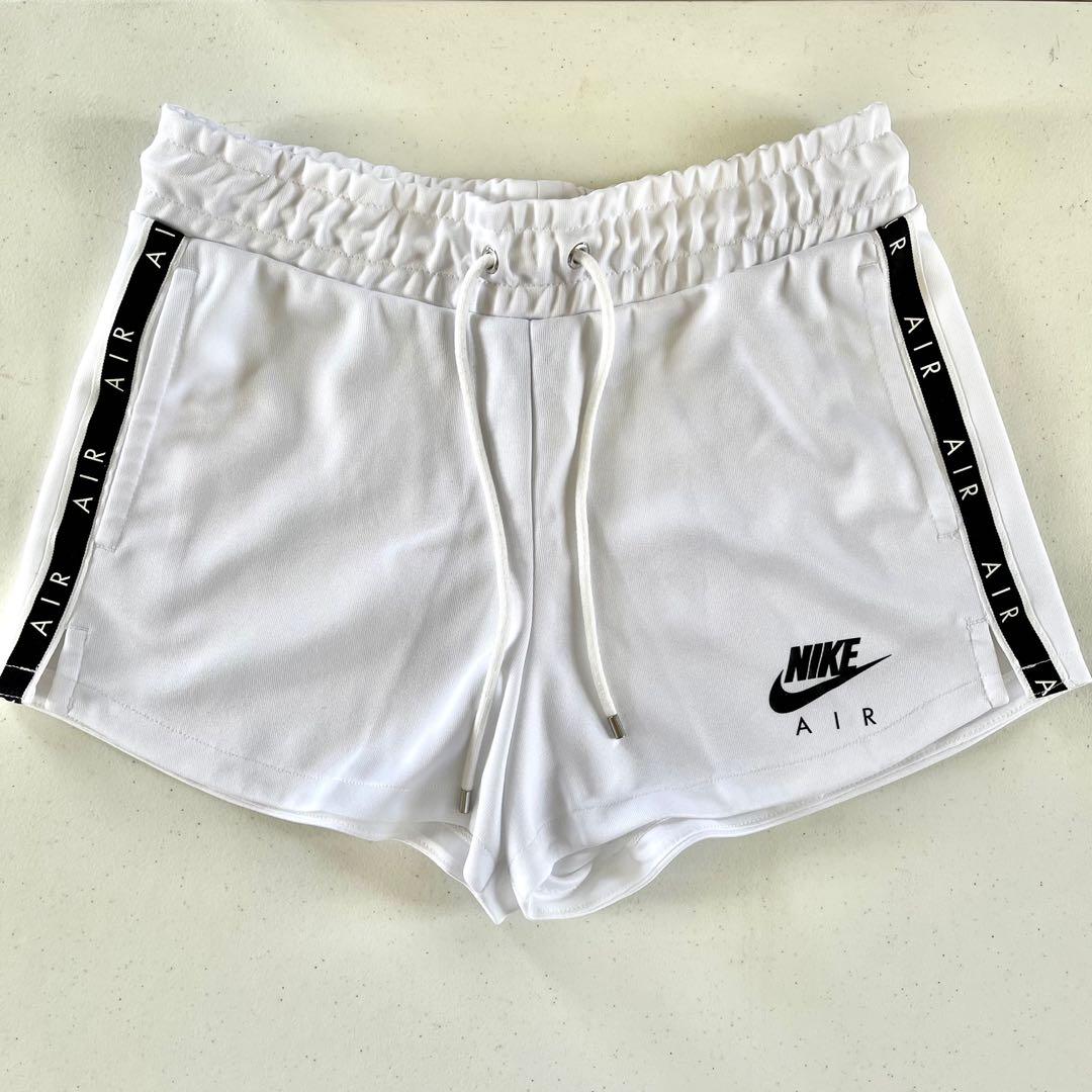 white nike air shorts womens