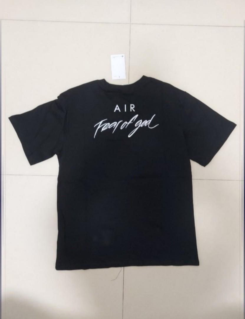 Nike air fear of god 2025 t shirt