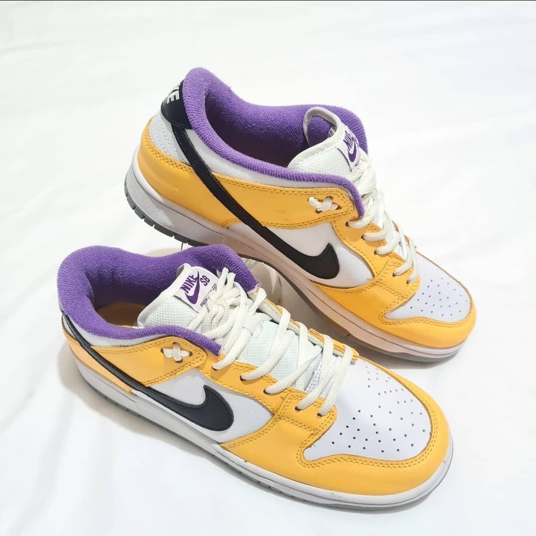 nike sb dunk low pro lakers