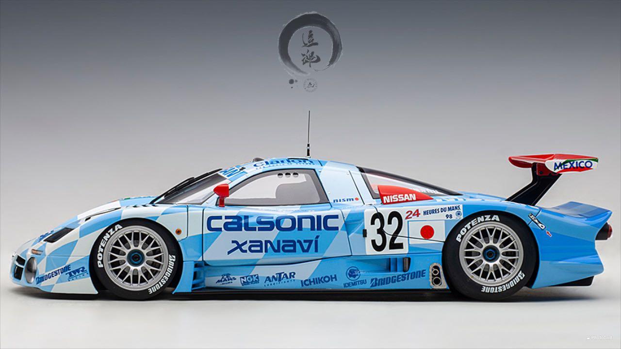 Nissan R390 GT1 #32 Lemans 1998 1/18 DIECAST MODEL CAR BY AUTOART