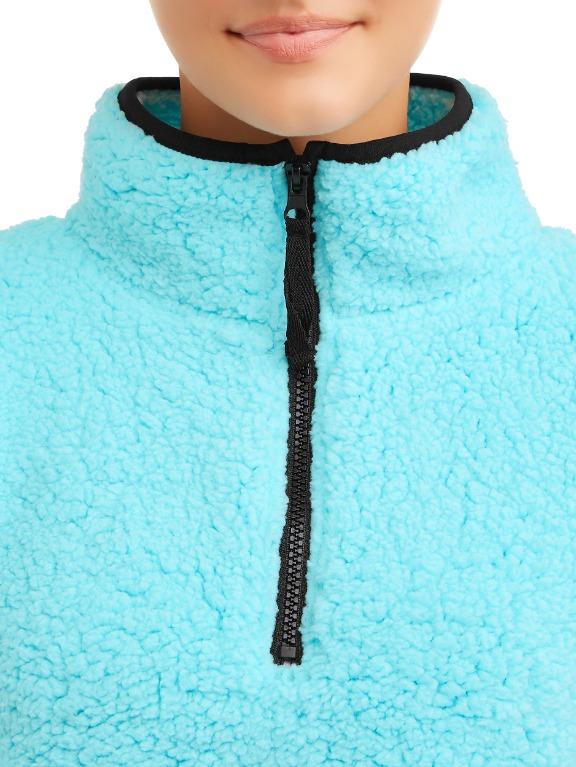 No boundaries deals sherpa pullover