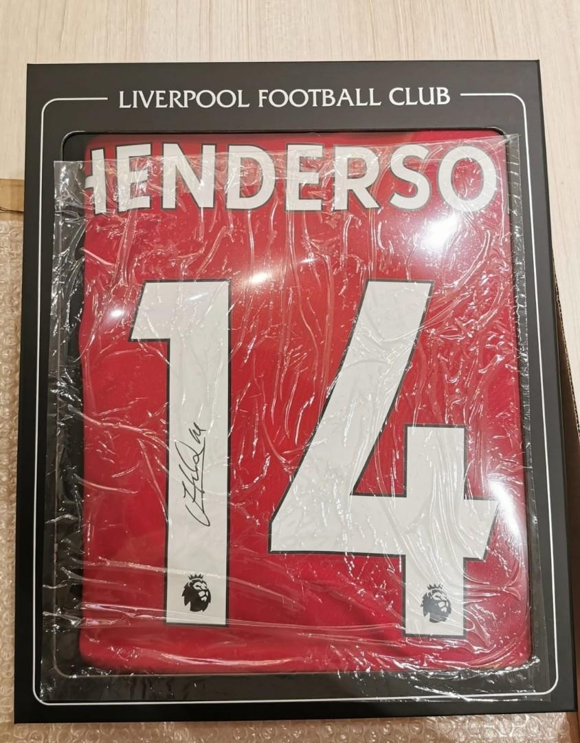 LFC Henderson Signed 20/21 Boxed Shirt