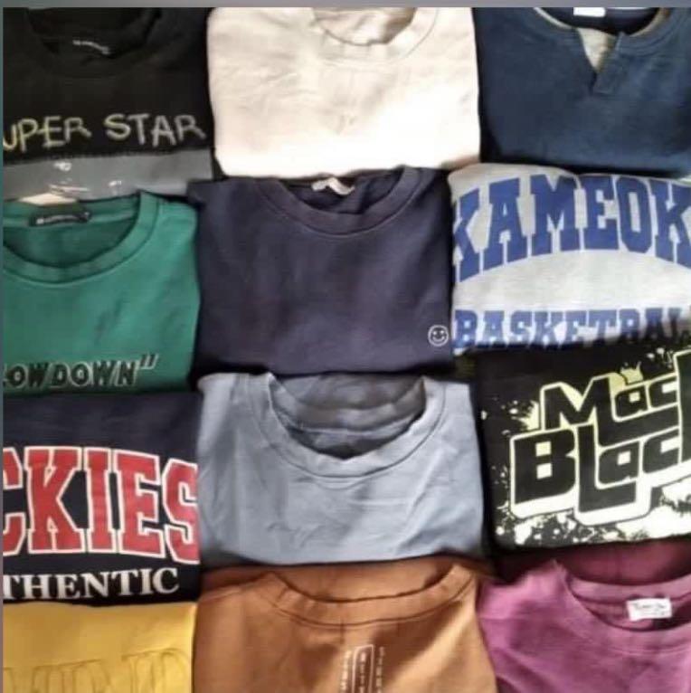 Paket usaha thrift crewneck outlet