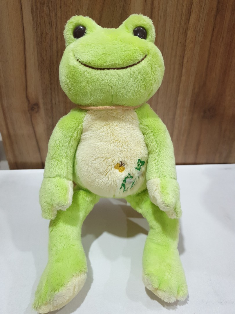 Pickles the cheap frog plush