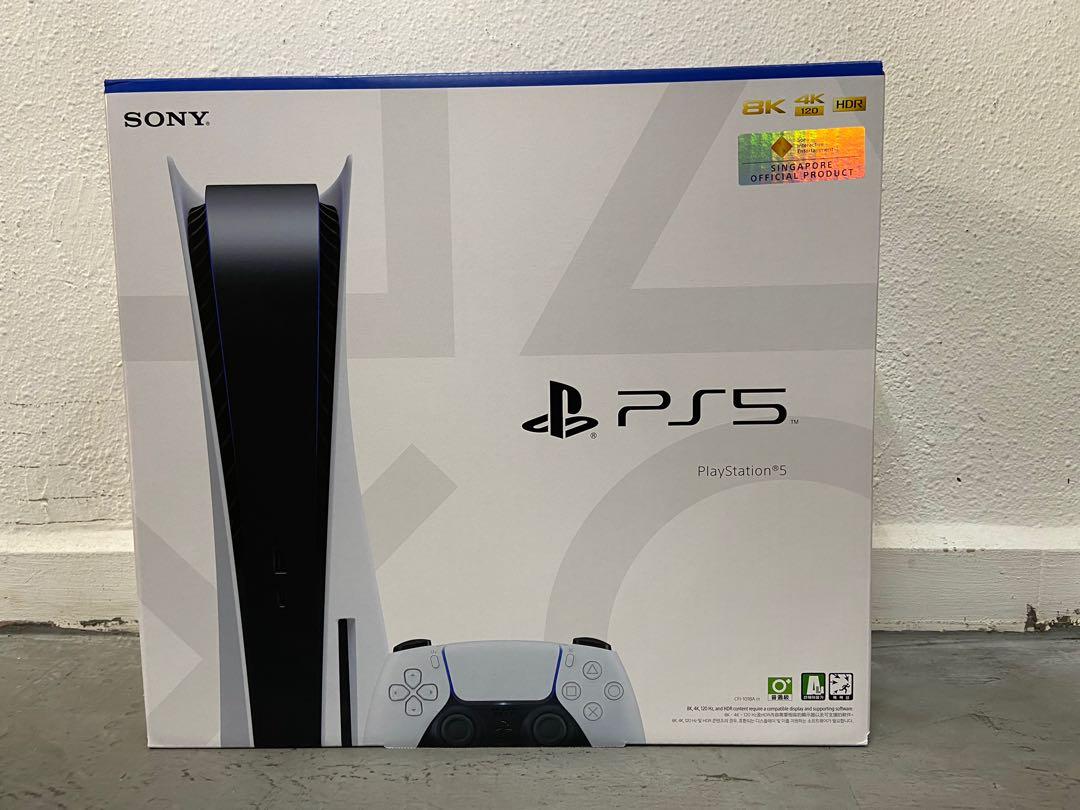 Playstation 5 Physical Edition, Video Gaming, Video Game Consoles ...