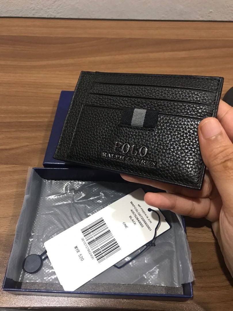 Ralph Lauren Card Holder & Money Clip, Men's Fashion, Watches &  Accessories, Wallets & Card Holders on Carousell