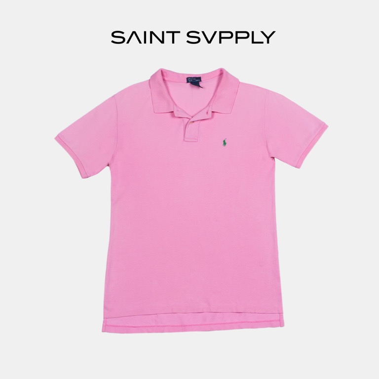 Ralph Lauren Pink Polo Shirt, Men's Fashion, Tops & Sets, Tshirts & Polo  Shirts on Carousell
