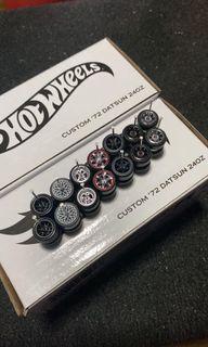 Real Riders 1/64 jdm gasser bone shaker rubber tires