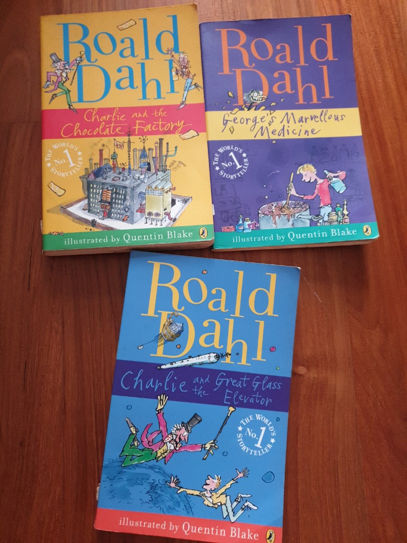 Roald Dahl books, Hobbies & Toys, Books & Magazines, Children's Books ...