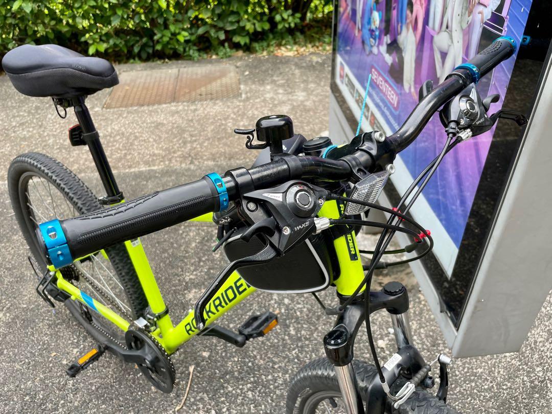Bicicleta btwin amarilla on sale