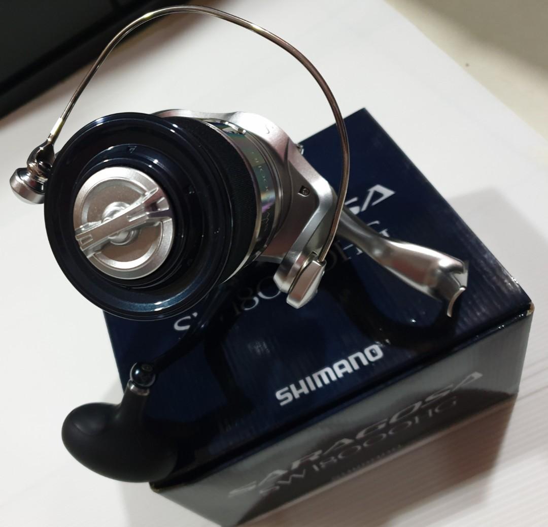 Moulinet Toupie Shimano Saragosa SW 18000 HG - 2020 - 22 Kg Drag - Neuf