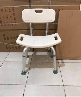 SHOWER CHAIR WITH BACKREST