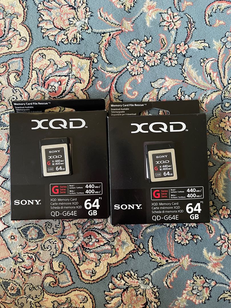 Sony XQD 64gb, Photography, Photography Accessories, Other Photography ...
