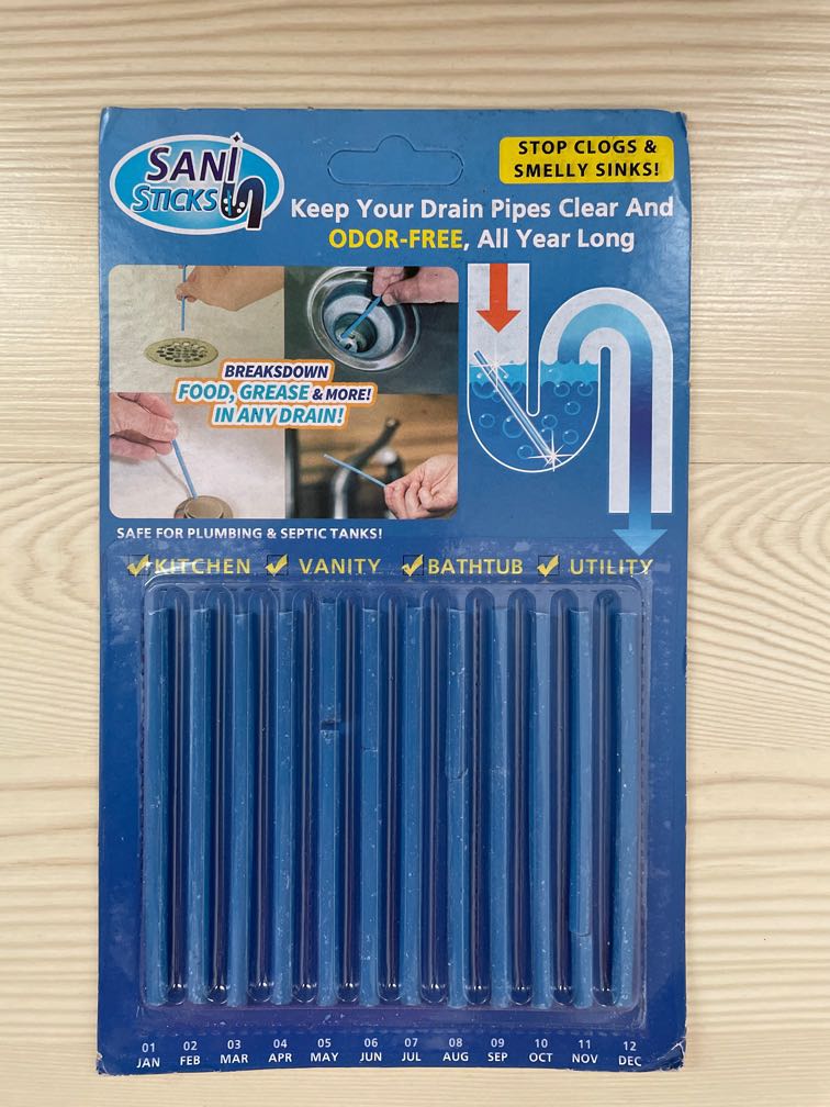 Stop Clogs & Smelly Sinks, Furniture & Home Living, Bathroom & Kitchen