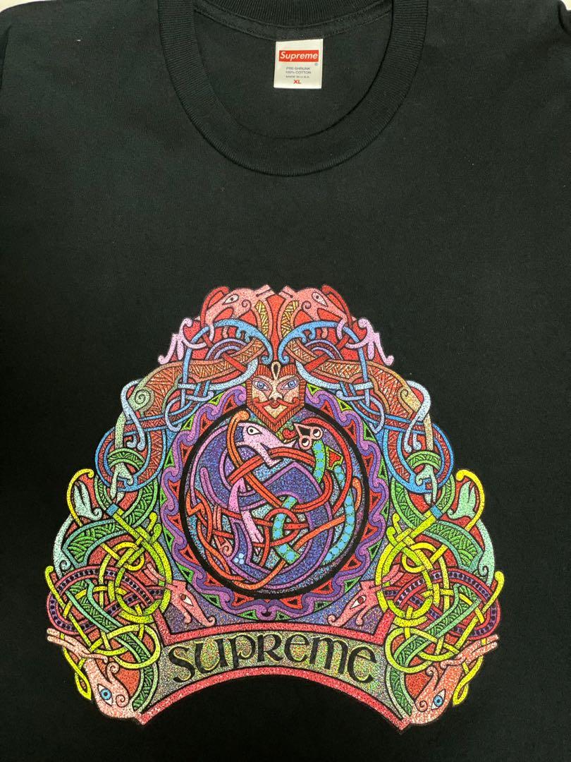 Supreme knot tee black hot sale