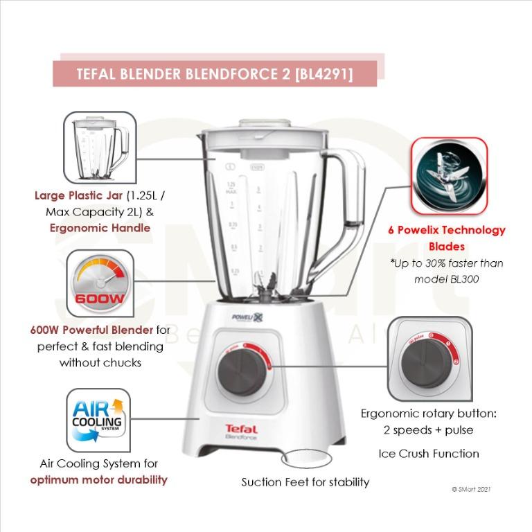 Tefal Blendforce Blender [BL4291], TV & Home Appliances, Kitchen