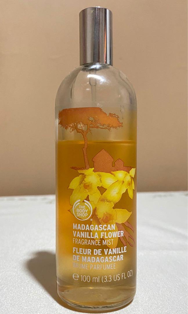 The body shop madagascan vanilla flower fragrance discount mist