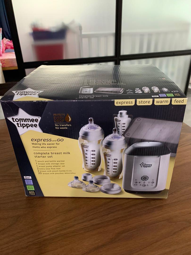 Tommee Tippee Express and Go Complete Breast Milk Starter Kit
