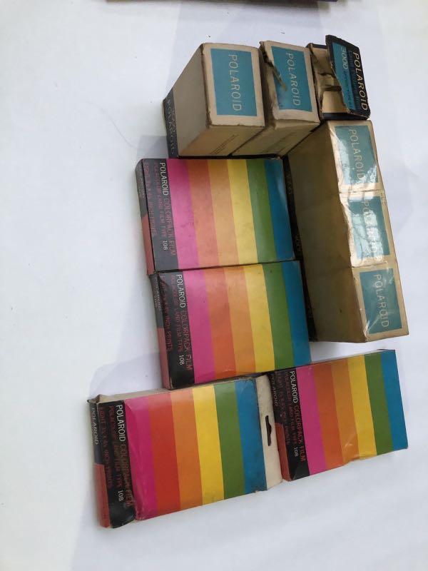 Vintage camera film (Category: Cameras) located in Del Monte. Submitted by popcornreport (Listing ID 1122398372, Image 1). Description: 4 Vintage Polaroid Film Colorpack 108 From 197 Collection only ₱1,290 pesos 6 NEW POLAROID LAND PICTURE ROLL 3000 SPEED BLACK & WHITE FILM TYPE 47 EXP 11/66 ₱ 6,260 pesos .