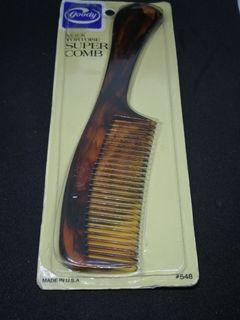 Vintage Goody Mock Tortoise Super Comb