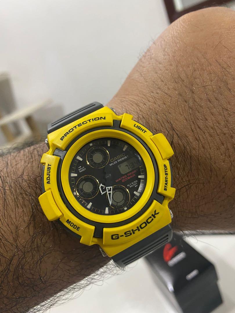 Vintage g-shock gaussman aw-570, Men's Fashion, Watches