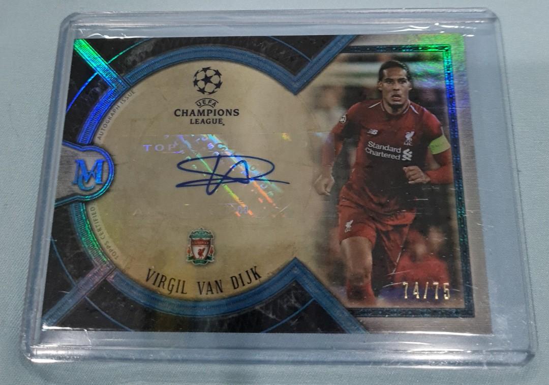 VIRGIL VAN DIJK ARCHIVAL AUTO - LIVERPOOL