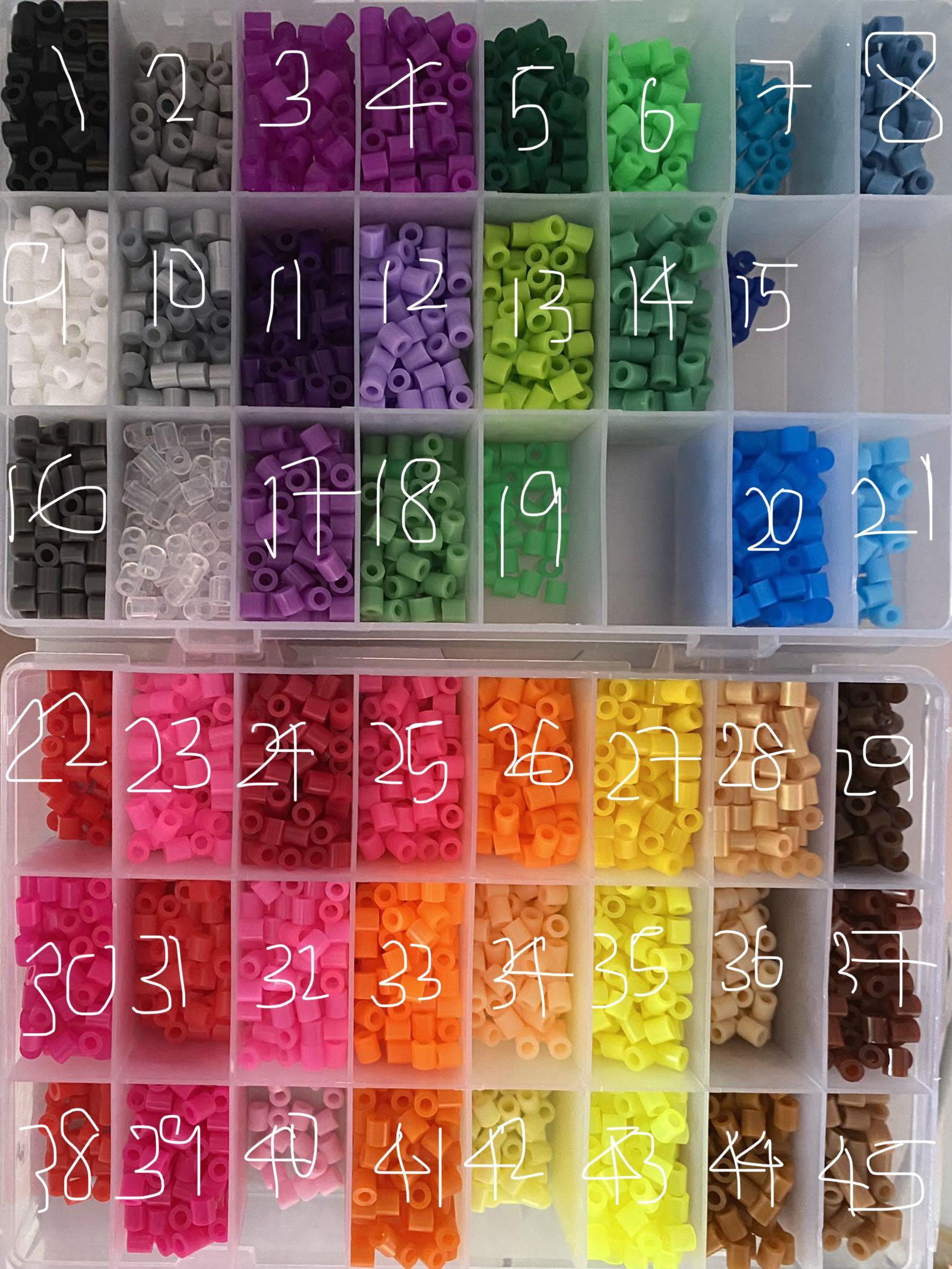 [WTS] CUSTOMISED NAME KEYCHAIN (Category: Handmade Craft) located in Singapore. Submitted by quackquack05 (Listing ID 1122446708, Image 2). Description: 1. string round beaded keychain -> $2 -> 6 letters (colour in pic 3 subjected to availability) -> 3 coloured beads from pic 2 (colour subjected to availability) 2. cubed beaded keychain -> $3 -> 8 letters (colour in pic 3 subjected to availability) -> 2 end bead from pic 4 & 5 (colour subjected t
