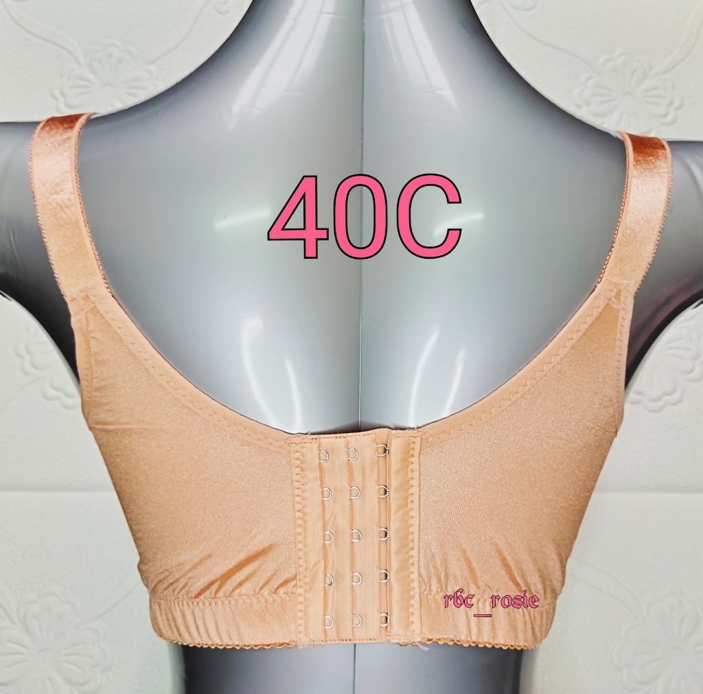 40C/90C - 3D Embroidery PLUS SIZE BRA - 5 HOOKS, Women's Fashion, New  Undergarments & Loungewear on Carousell