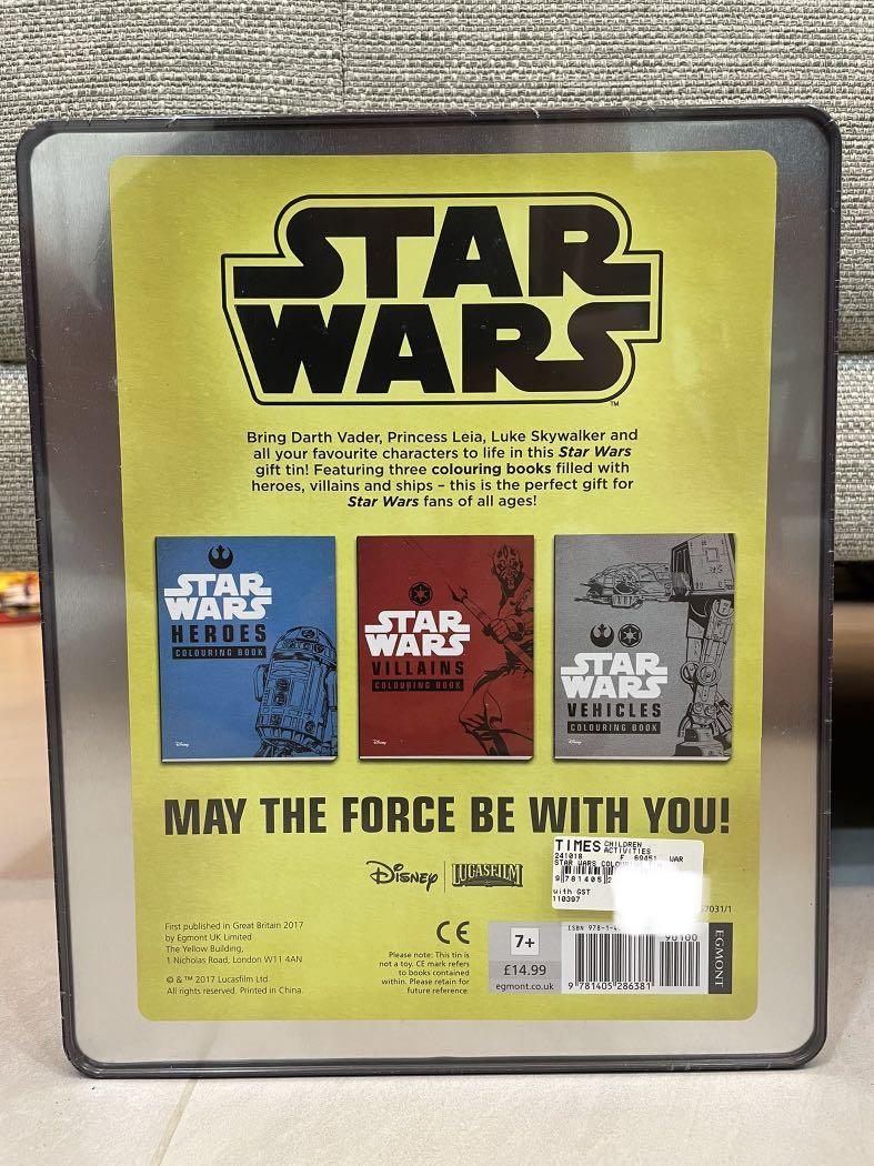 ⭐️ BN Star Wars Colouring Tin, Hobbies & Toys, Memorabilia ...