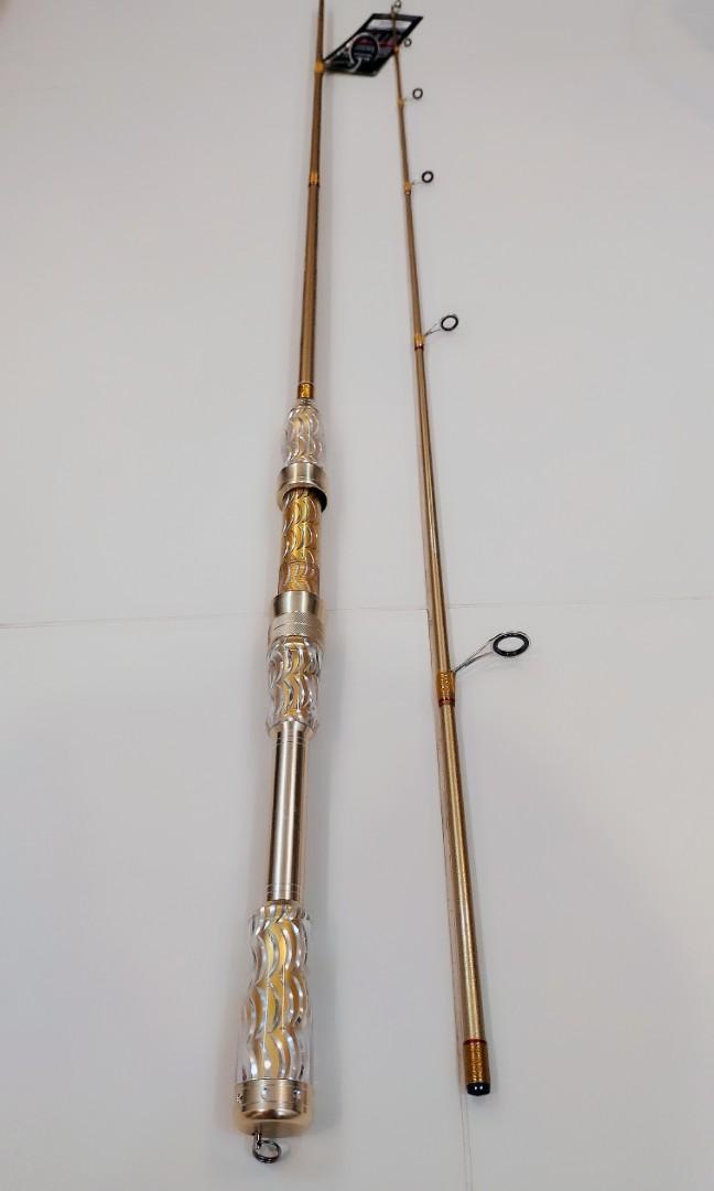 Ajiking Platinum Gold Spinning Max Load 3.0-5.5kg Fishing Rod (5'6ft-7'0ft)