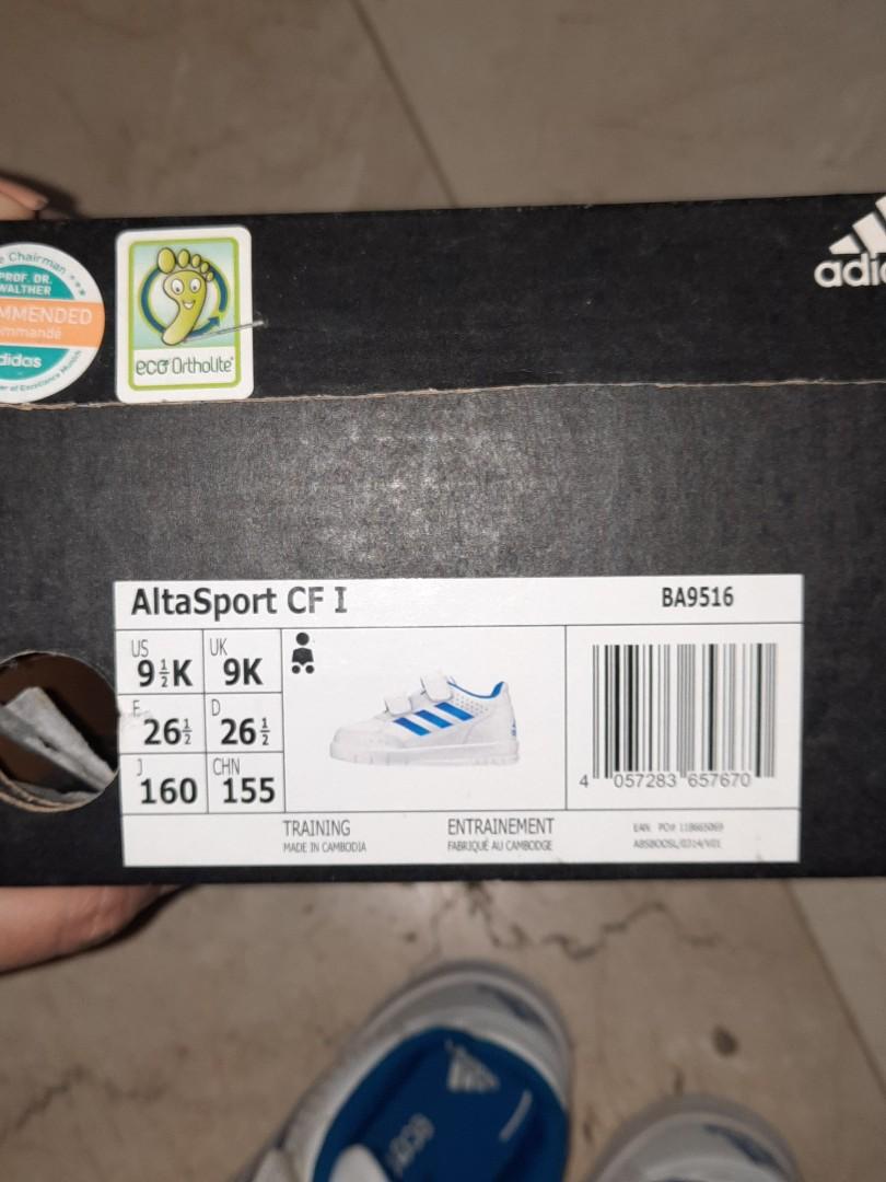 Adidas AltaSport CF1, Babies \u0026 Kids, Babies \u0026 Kids Fashion on Carousell