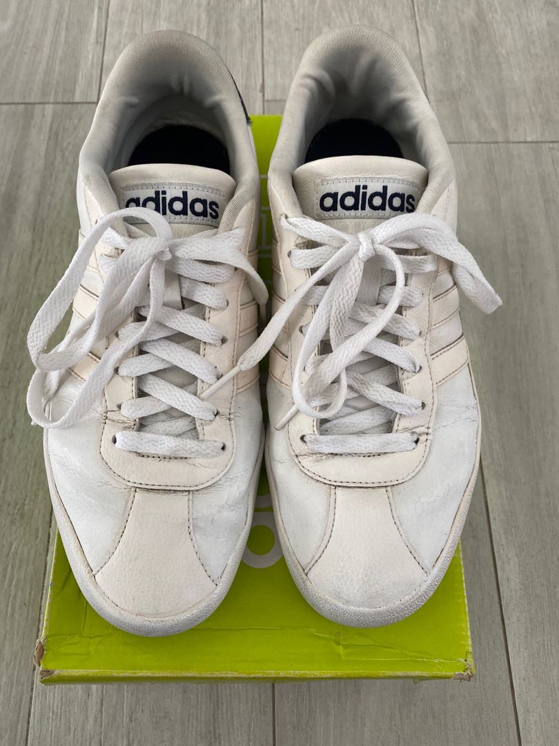 Adidas Neo white sneakers Men s Fashion Footwear Sneakers on Carousell