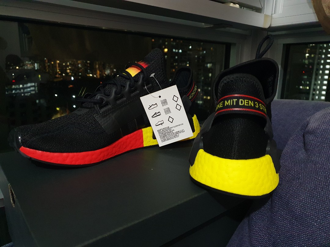 Adidas NMD R1.V2 Black Red yellow