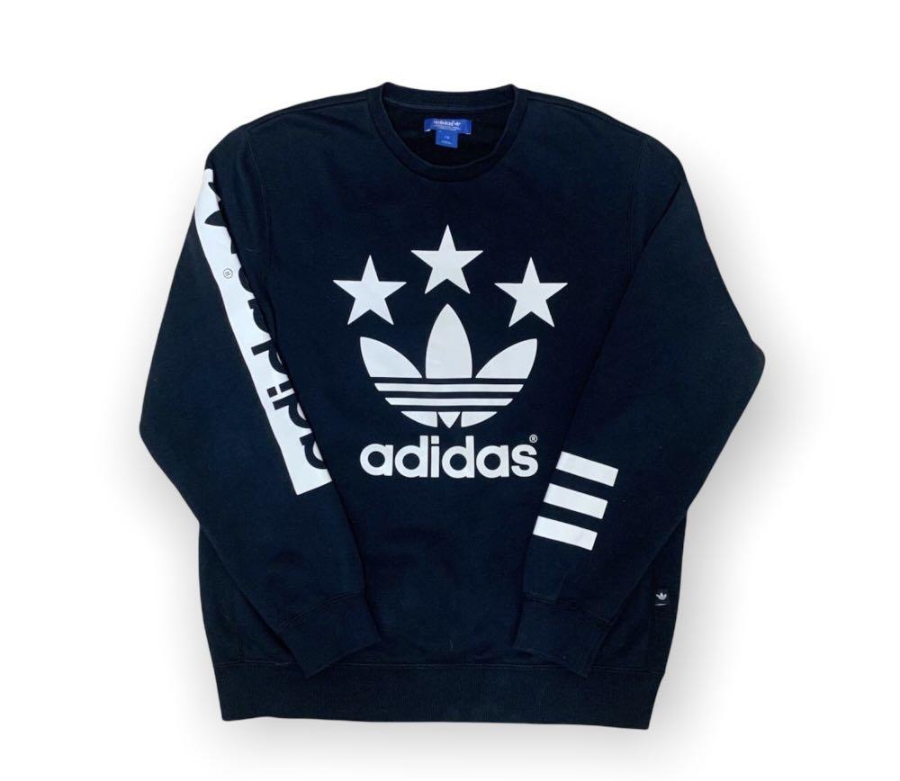 Adidas street graphic sweatshirt hot sale