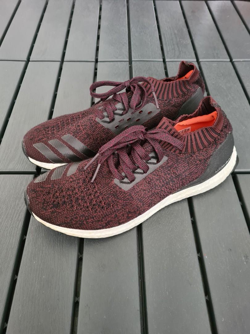 Adidas ultra boost uncaged dark burgundy clearance