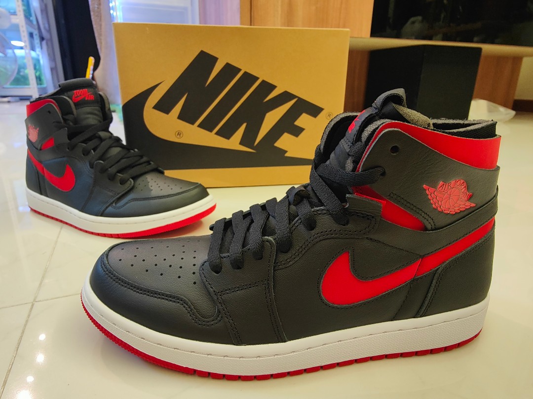 AJ1 High Zoom Air CMFT Bred, Men's Fashion, Footwear, Sneakers on