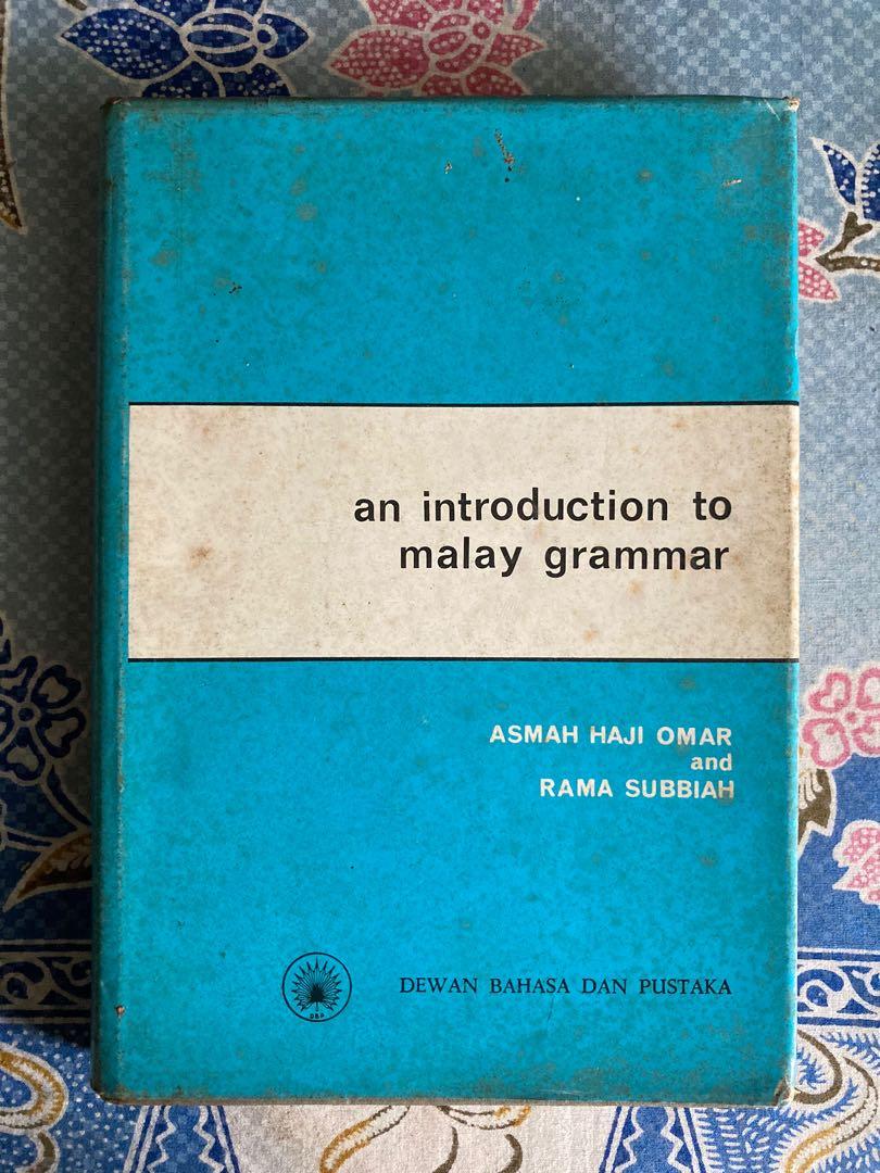 An Introduction To Malay Grammar Asmah Haji Omar Rama Subbiah Books Stationery Books On Carousell
