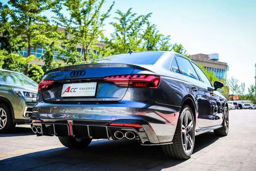 Audi s4 b9 sales rear diffuser